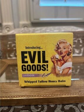 Lavender Whipped Tallow Honey Balm - Yellow